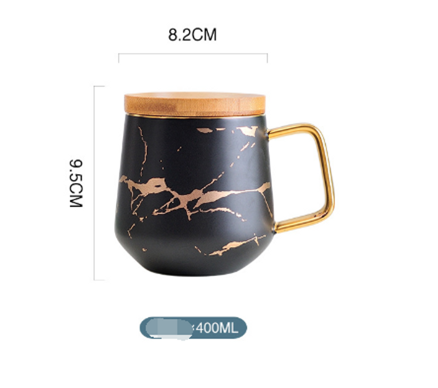 Marble Gold Inlay Mug