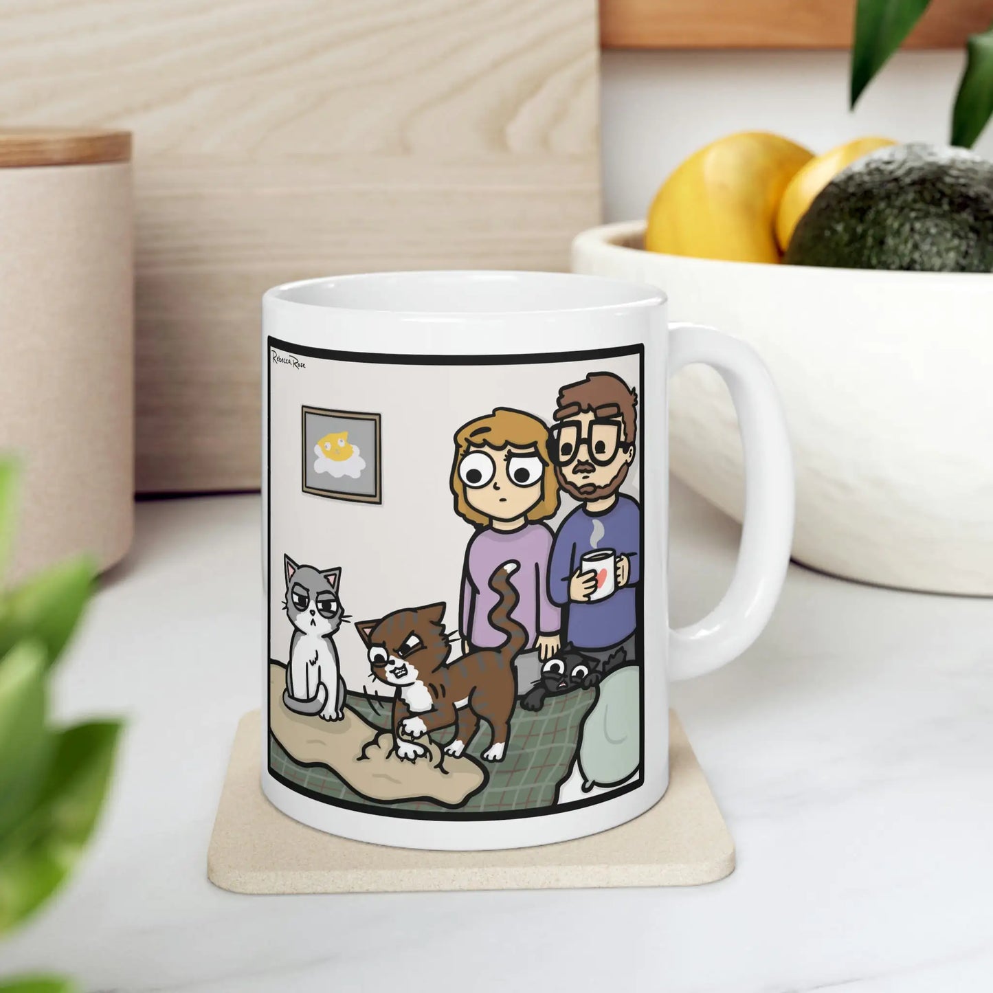 Cafe de Cat Mug