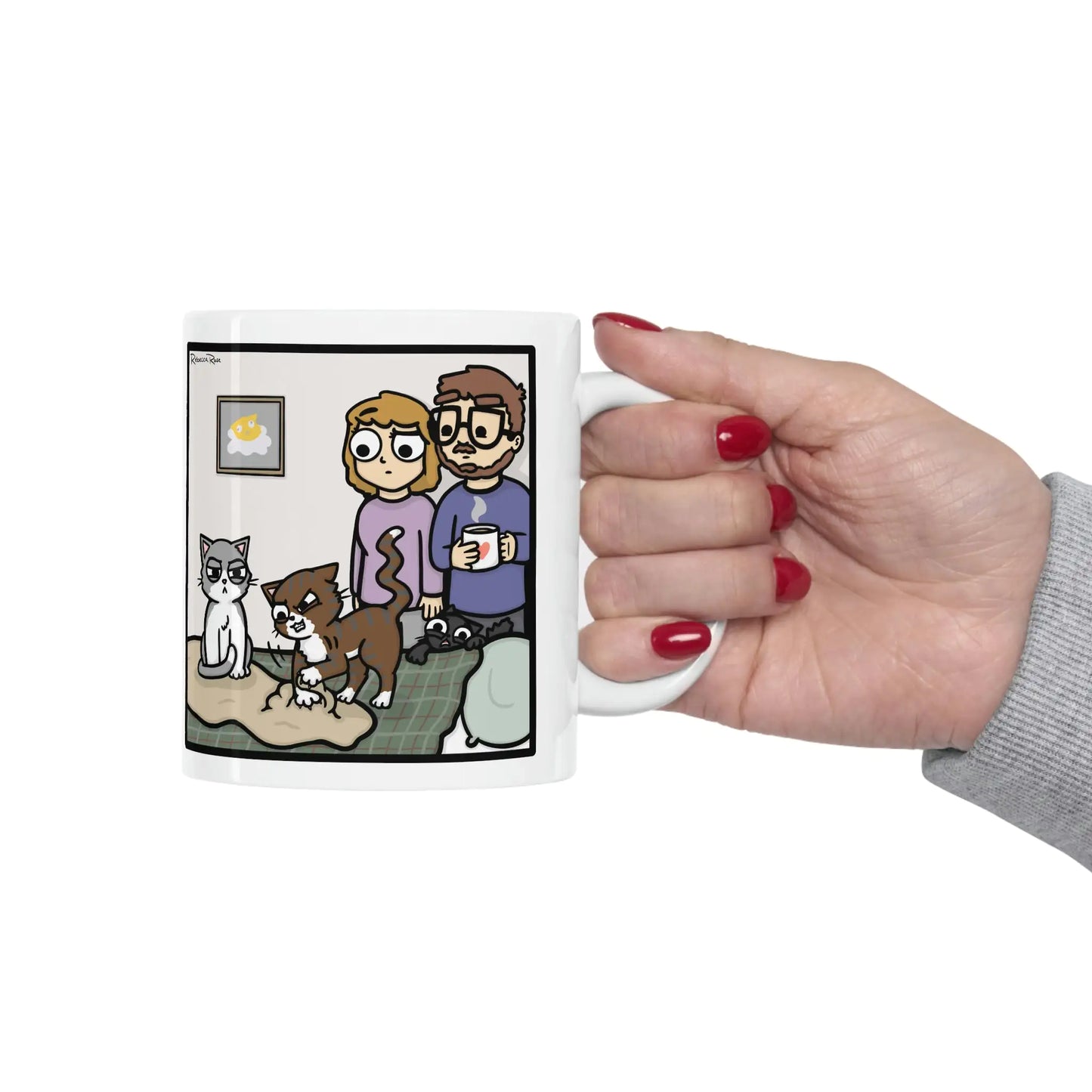 Cafe de Cat Mug