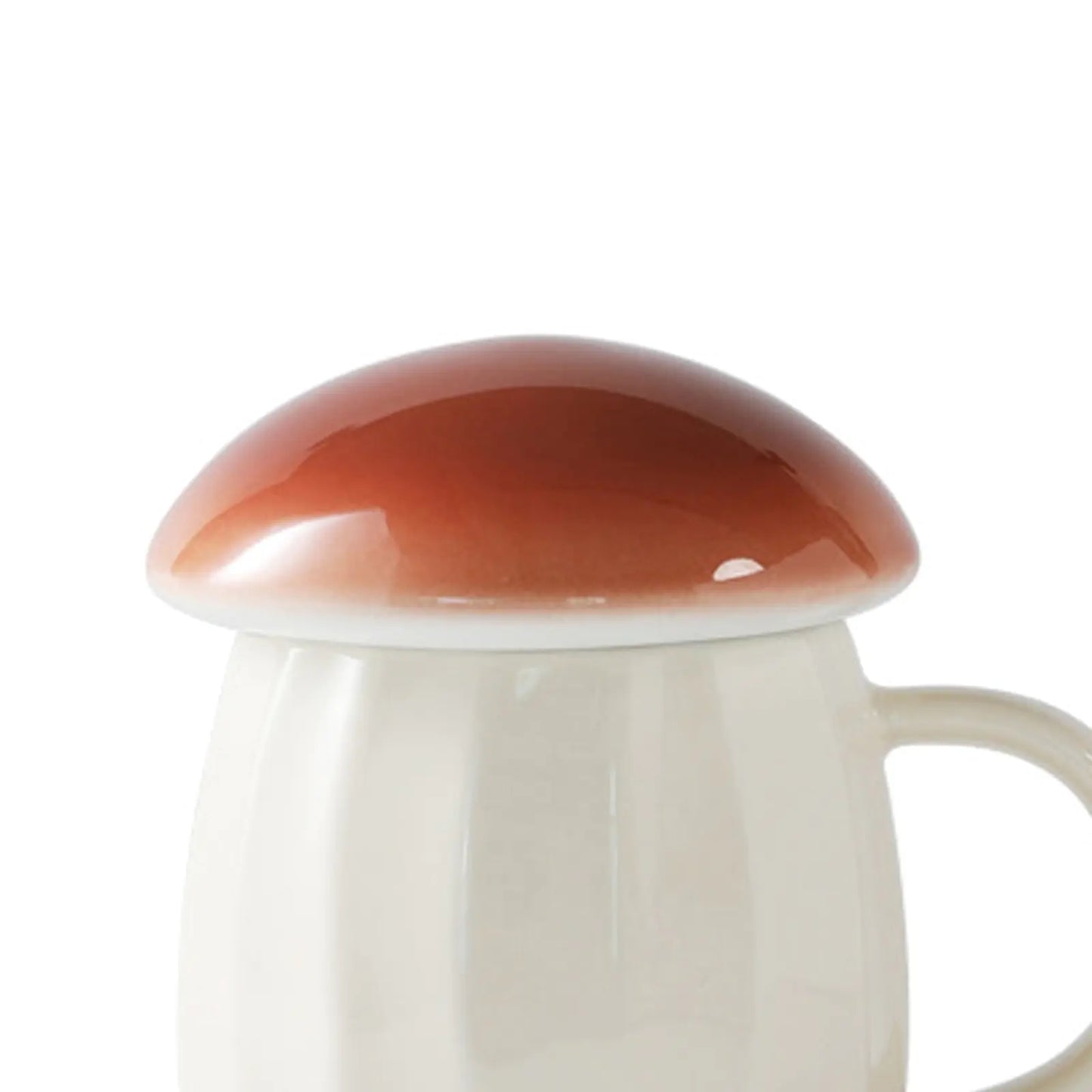 Mushroom Cup With Lid Mug