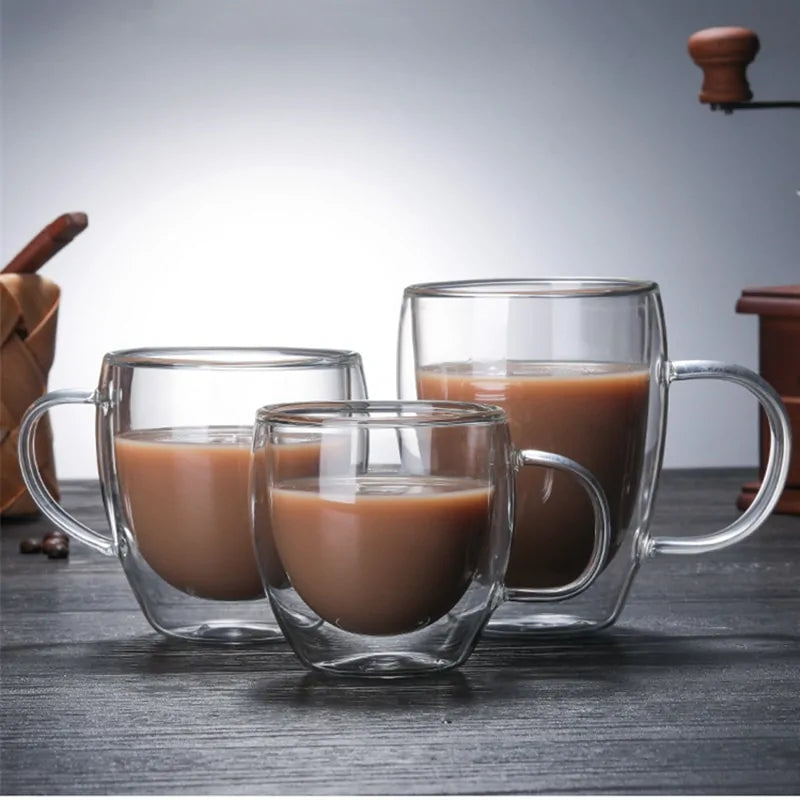 Double Wall Glass Mug